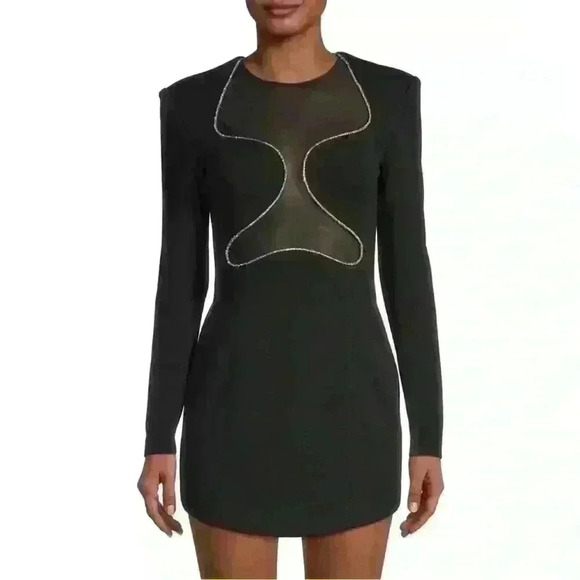 The Misha Hestia Mini Dress in Black Size Medium - Picture 13 of 16